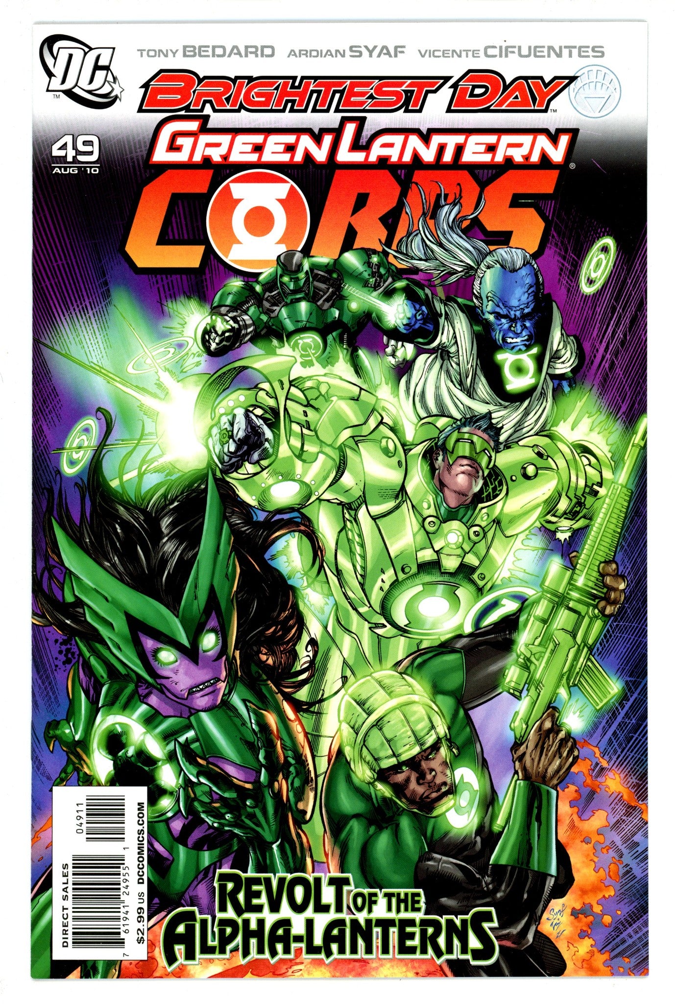 Green Lantern Corps Vol 1 49 High Grade (2010) 