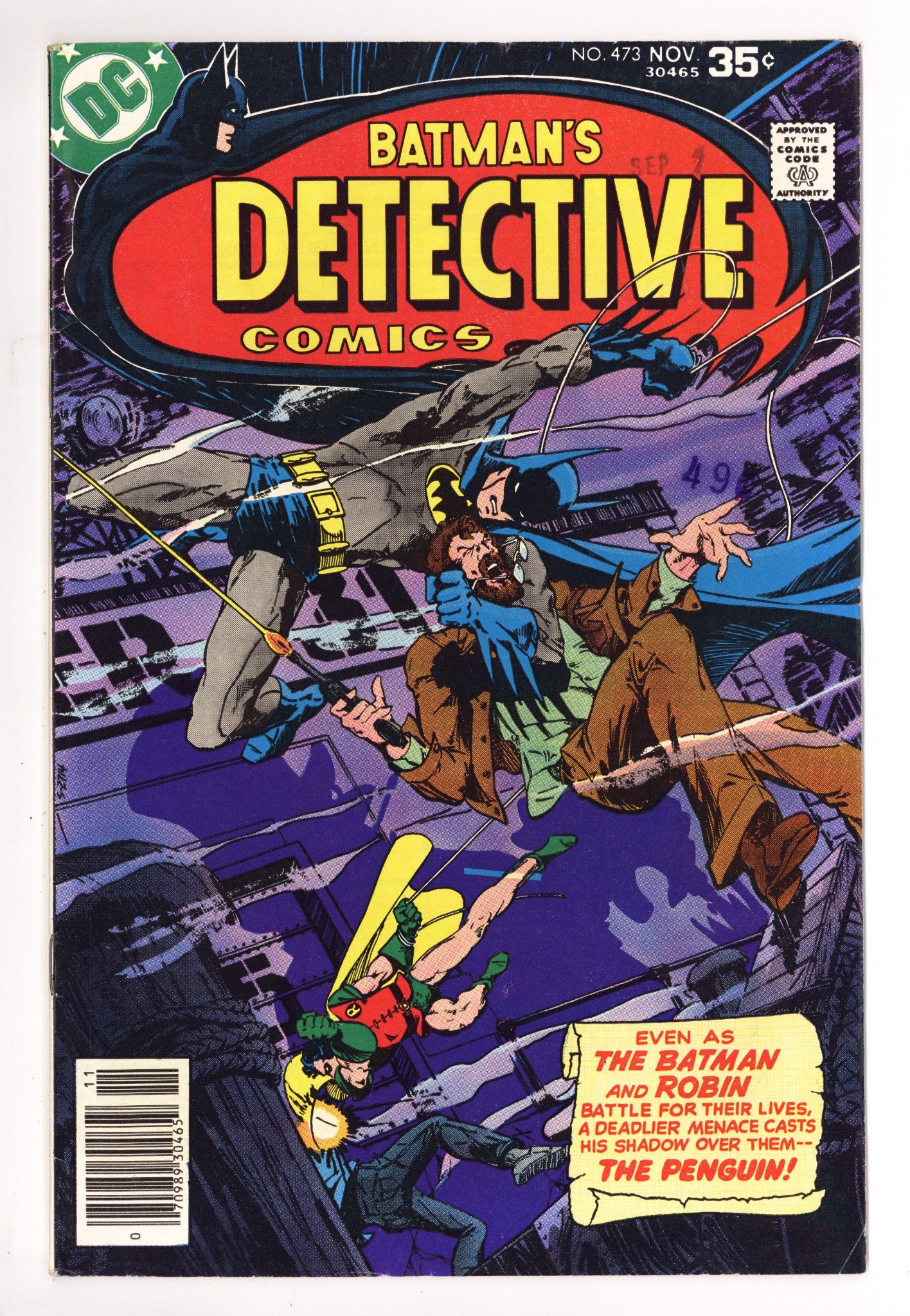 Detective Comics Vol 1 473 FN (6.0) (1977) 