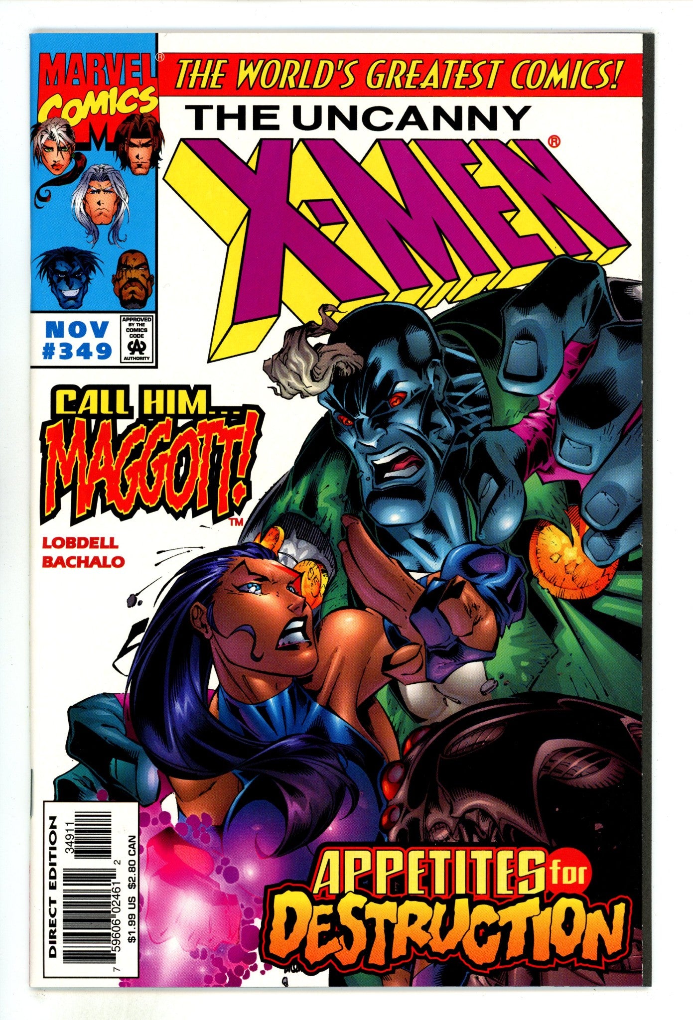 The Uncanny X-Men Vol 1 349 High Grade (1997) 