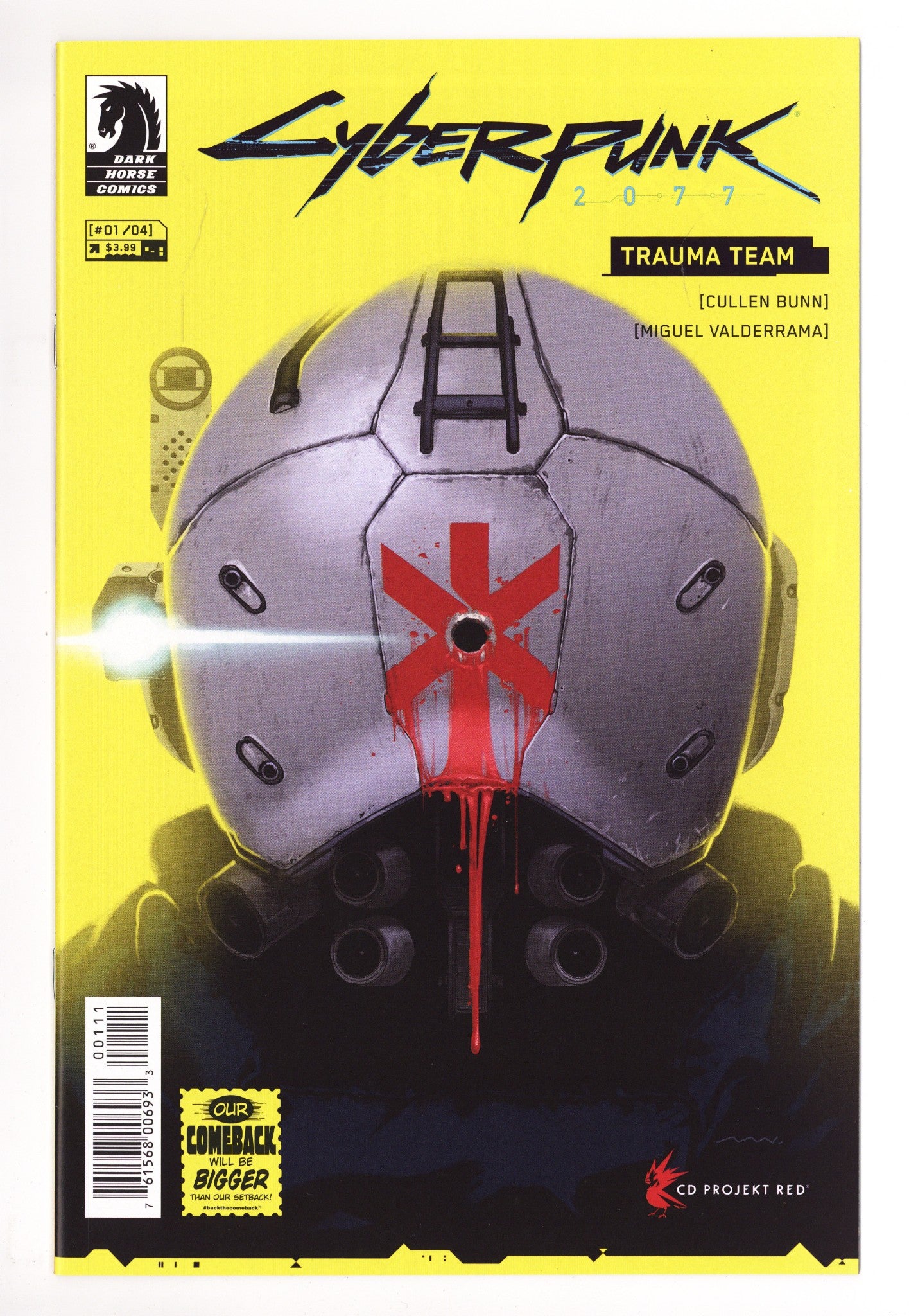 Cyberpunk 2077: Trauma Team   1  NM- (9.2)   (2020)        