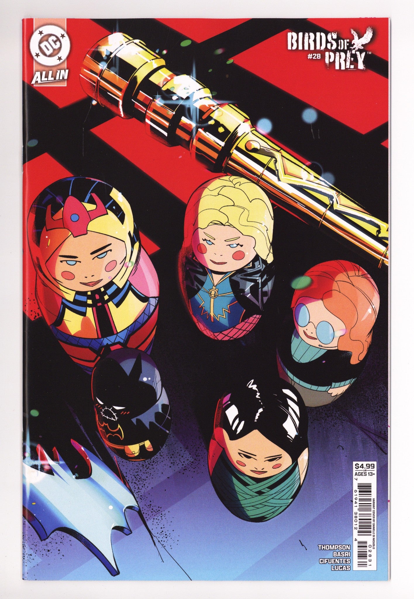 Birds Of Prey Vol 6 28 Nicuolo Variant (2025)