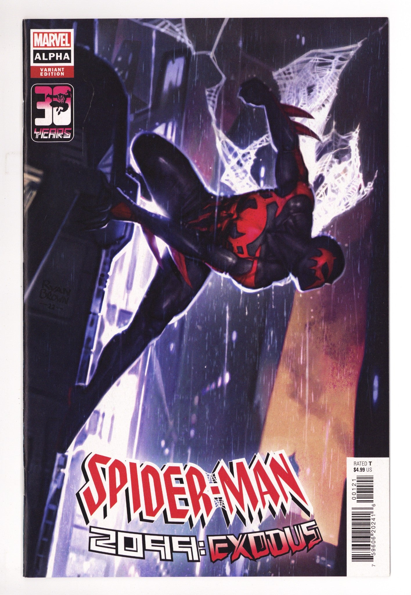 Spider-Man 2099: Exodus Alpha 1 High Grade (2022) Brown Variant 