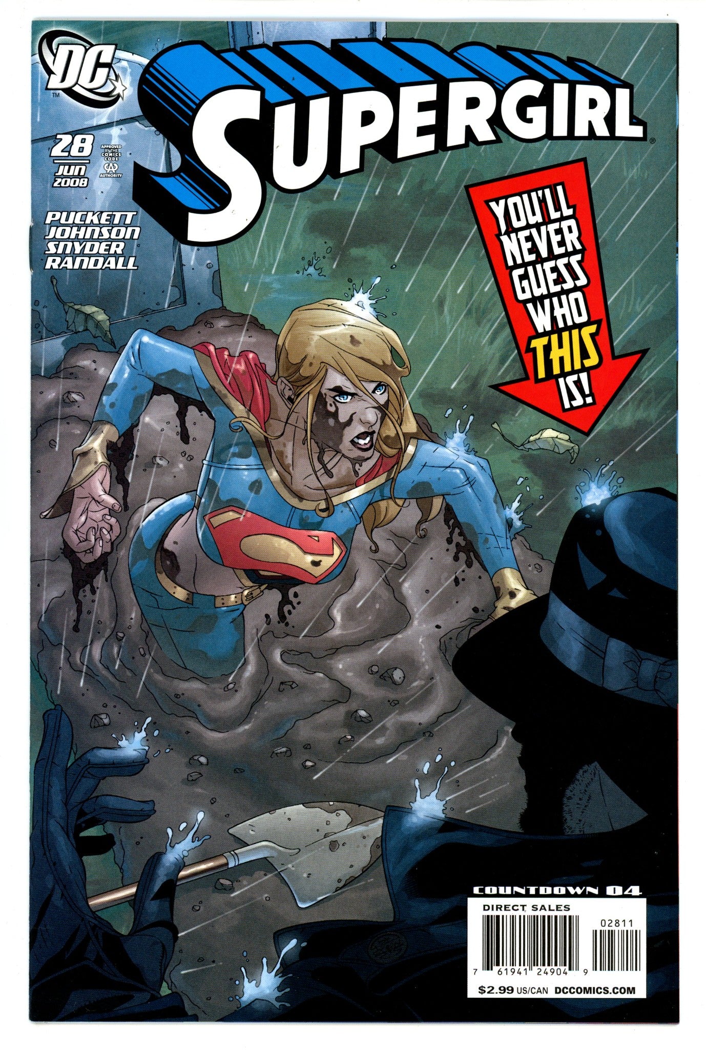 Supergirl Vol 5 28 High Grade (2008) 