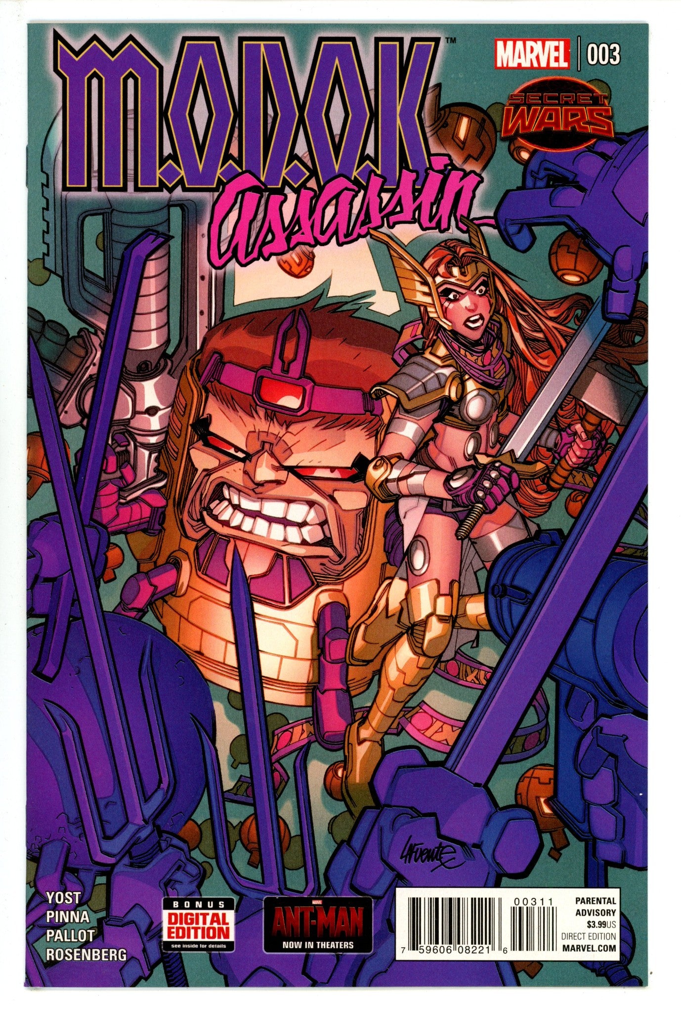 M.O.D.O.K. Assassin 3 High Grade (2015) 