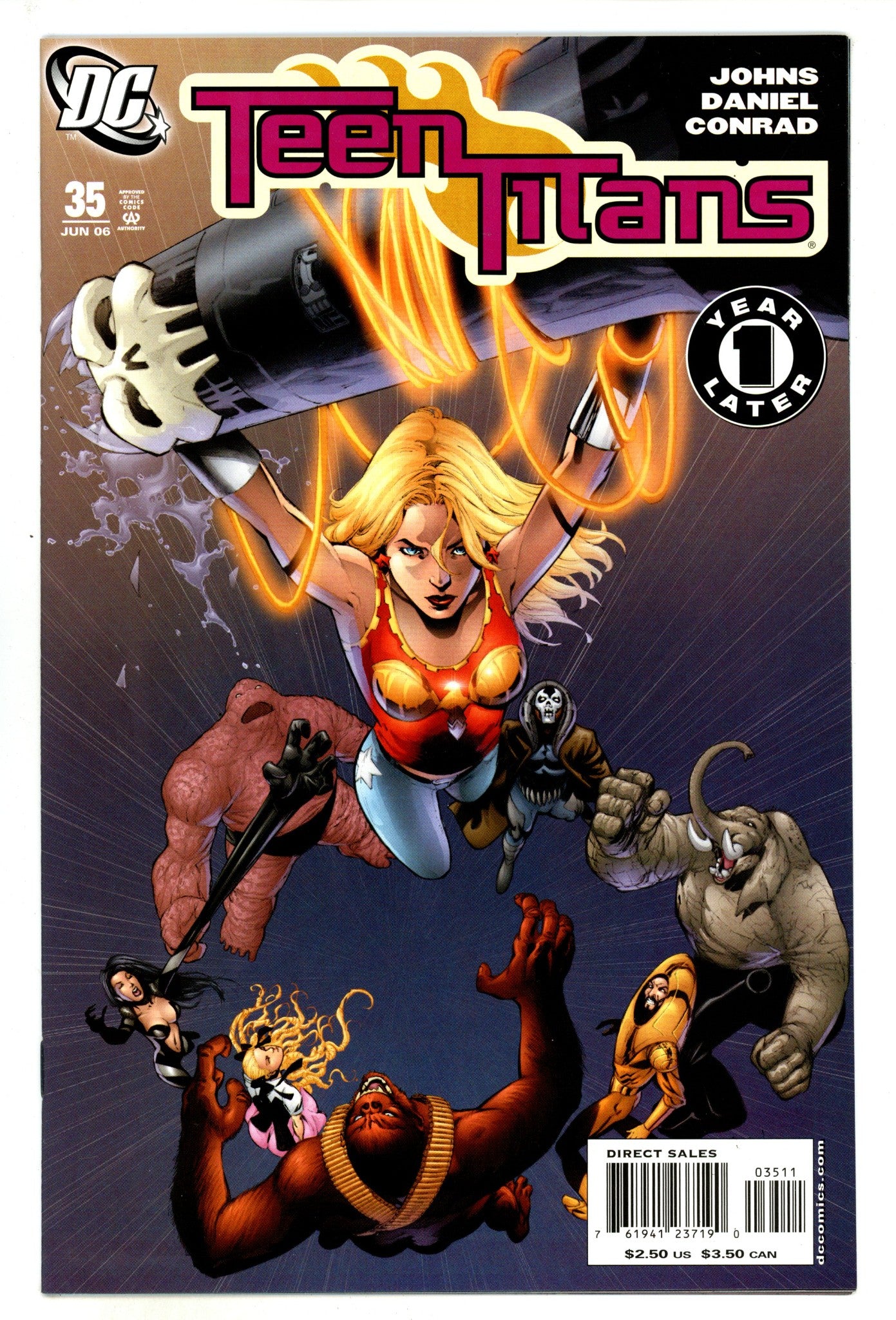 Teen Titans Vol 3 35  High Grade   (2006)        