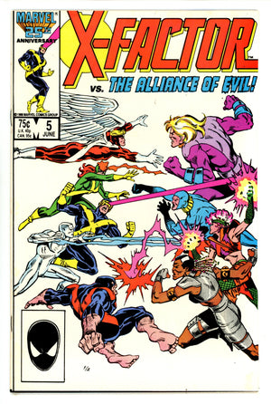 X-Factor Vol 1 5 VF (8.0) (1986)