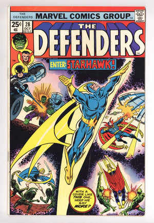 The Defenders Vol 1 28 VG/FN (5.0) (1975)
