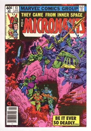 Micronauts Vol 1 13 Mid Grade (1980) Newsstand