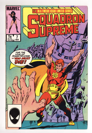 Squadron Supreme Vol 1 7 Mid Grade (1986)