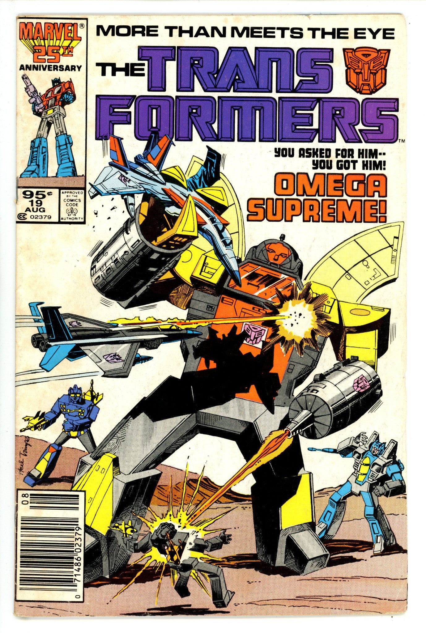 The Transformers 19 Canadian Variant GD/VG (1985)