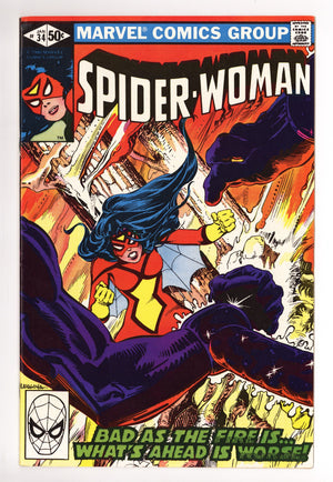 Spider-Woman Vol 1 34 Mid Grade (1981)