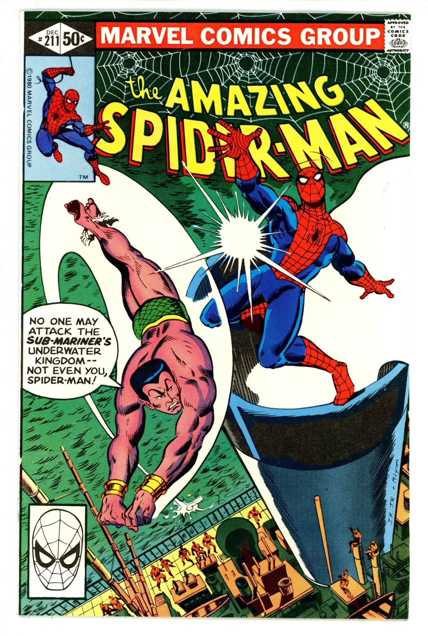 The Amazing Spider-Man Vol 1 211 VF+ (8.5) (1980) 