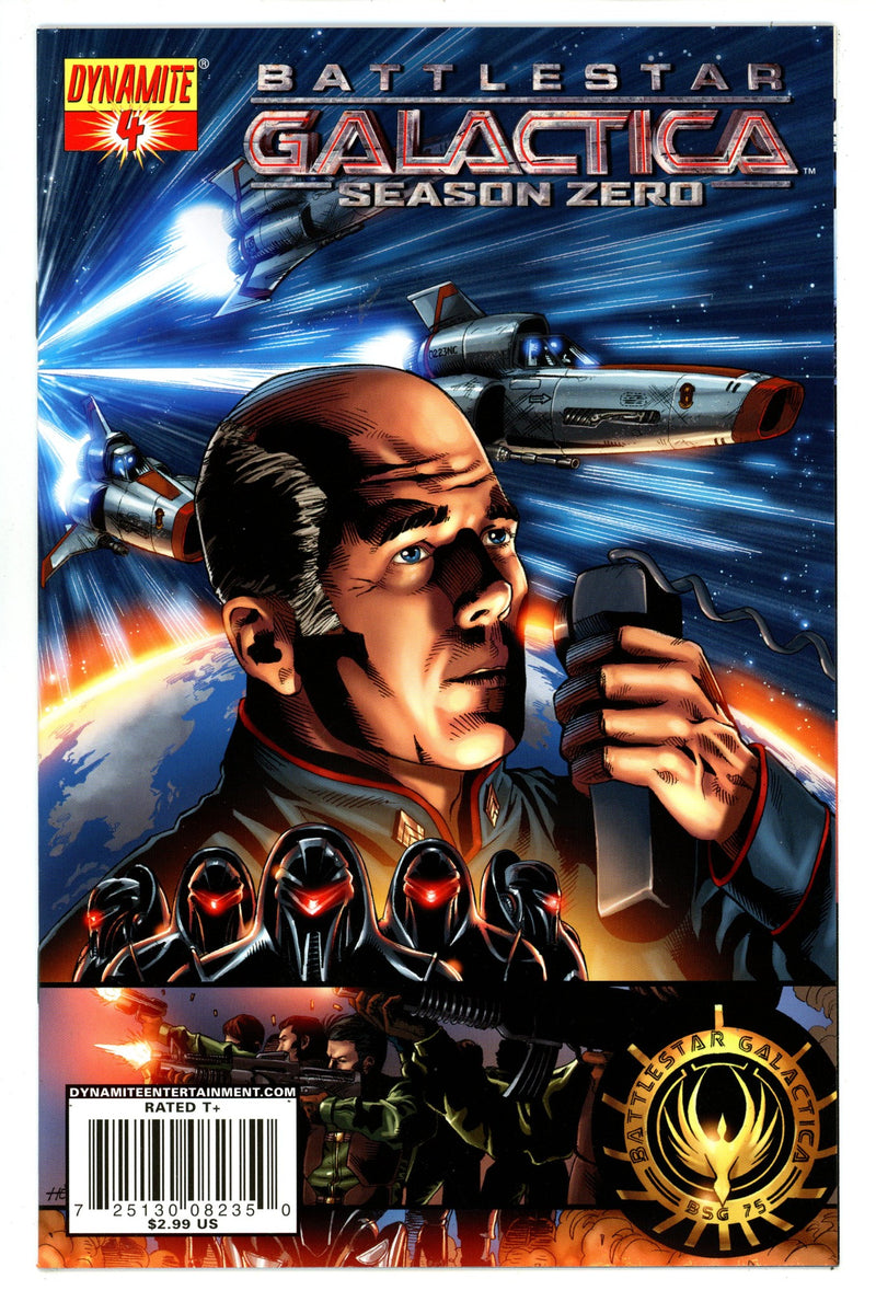 Battlestar Galactica: Season Zero 4 High Grade (2007) Herbert Variant 