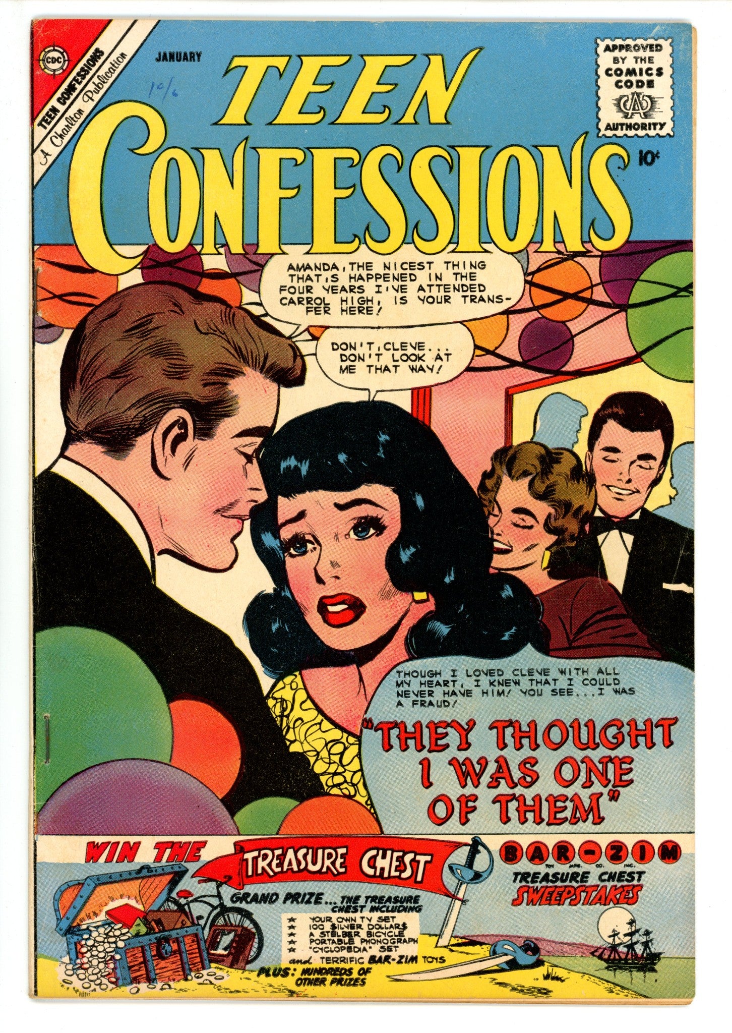 Teen Confessions 9 FN- (5.5) (1960) 