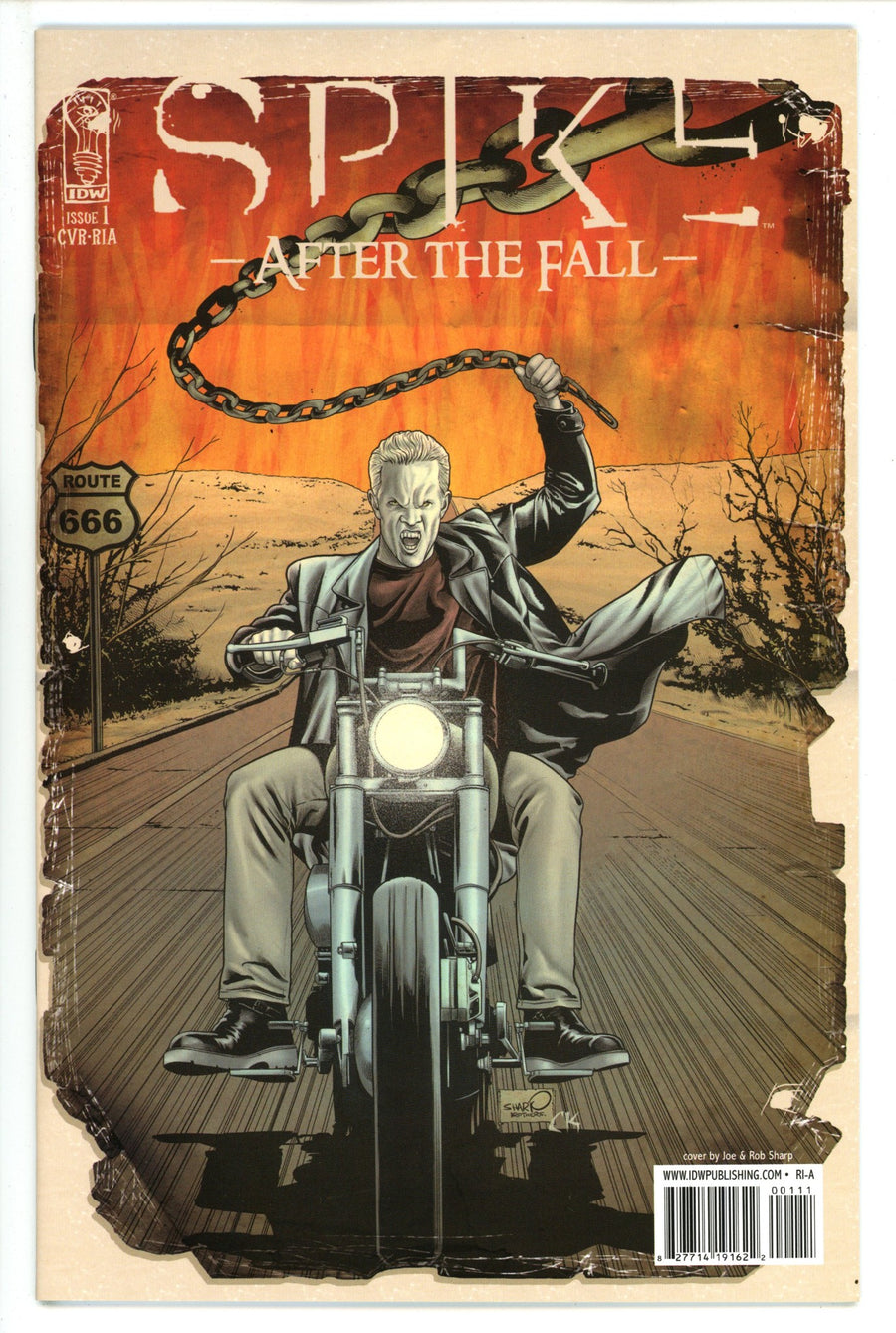 Spike: After the Fall 1 High Grade (2008) Sharp Incentive Variant 