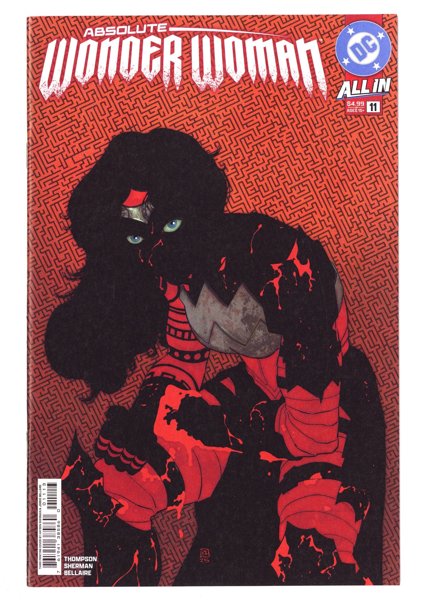 Absolute Wonder Woman 11 3Rd Print (2026)