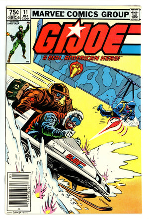G.I. Joe, A Real American Hero 11 VF/NM (9.0) (1983) Canadian Price Variant 