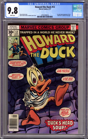 Howard the Duck Vol 1 12 CGC 9.8 (NM/M) (1977)