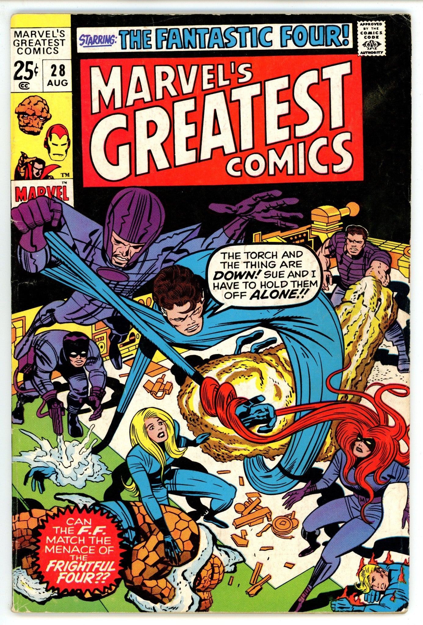 Marvel's Greatest Comics 28 FN- (5.5) (1970) 
