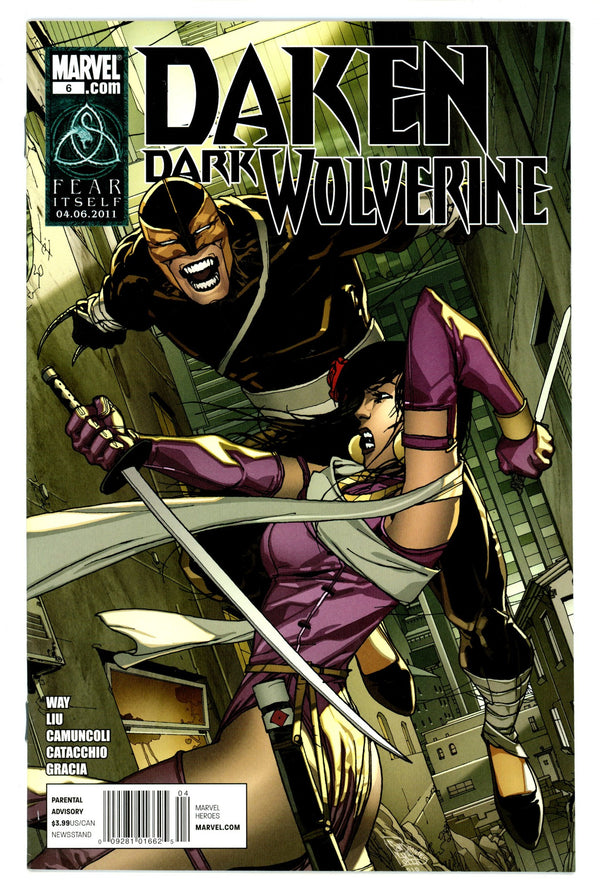 Daken: Dark Wolverine 6 VG- (3.5) (2011) Newsstand