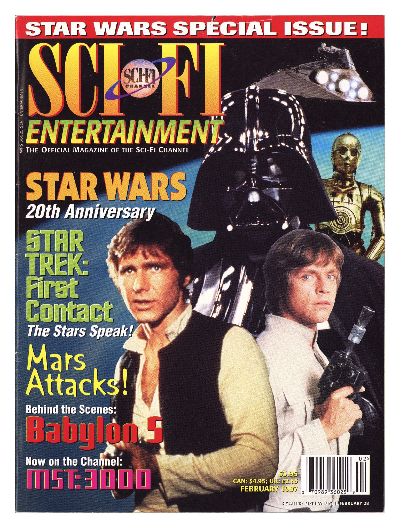 Sci-Fi Entertainment Magazine February Low Grade (1997) 
