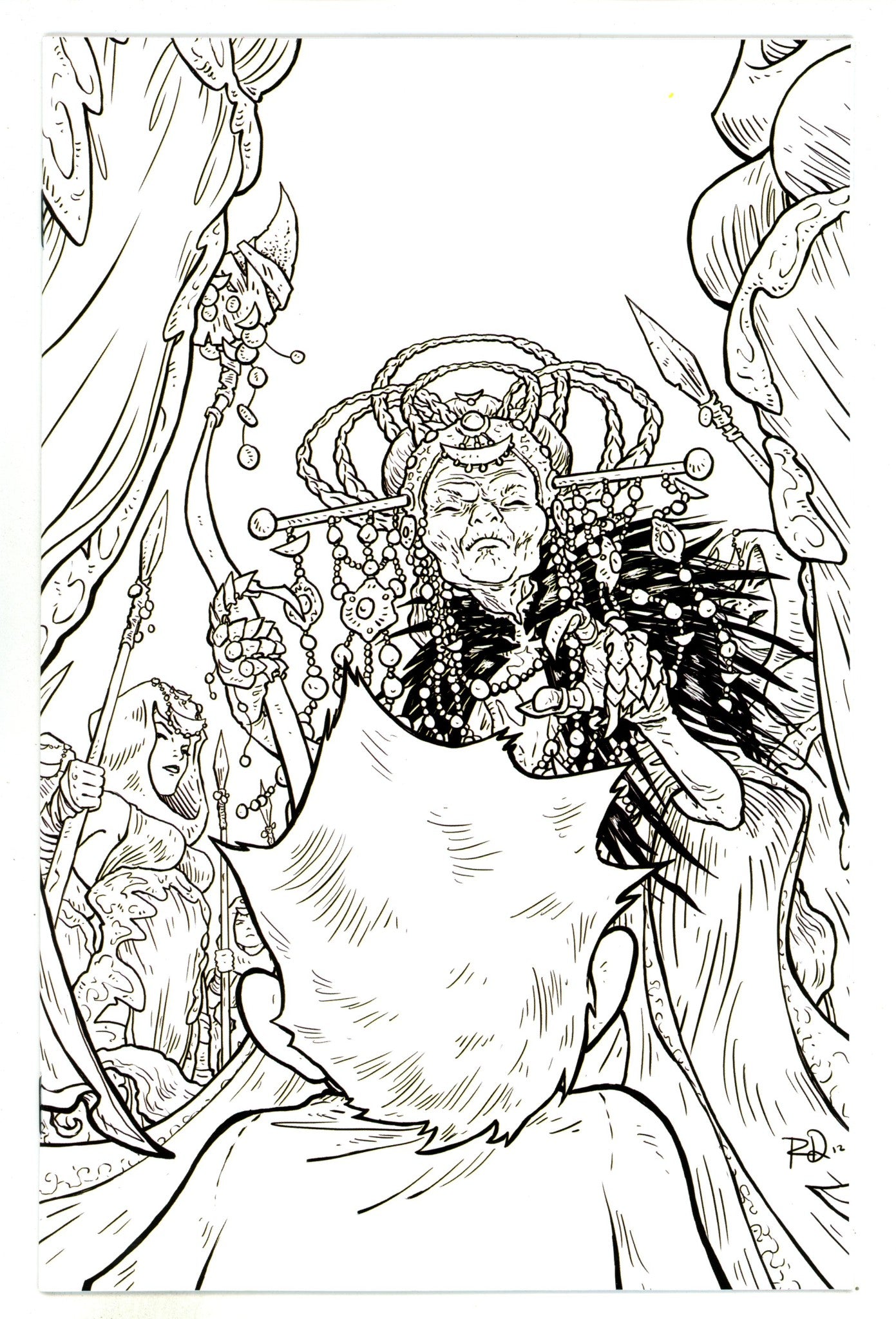 Grace Randolph's Supurbia 2 VF+ (8.5) (2012) Dauterman B&W Virgin Incentive Variant 