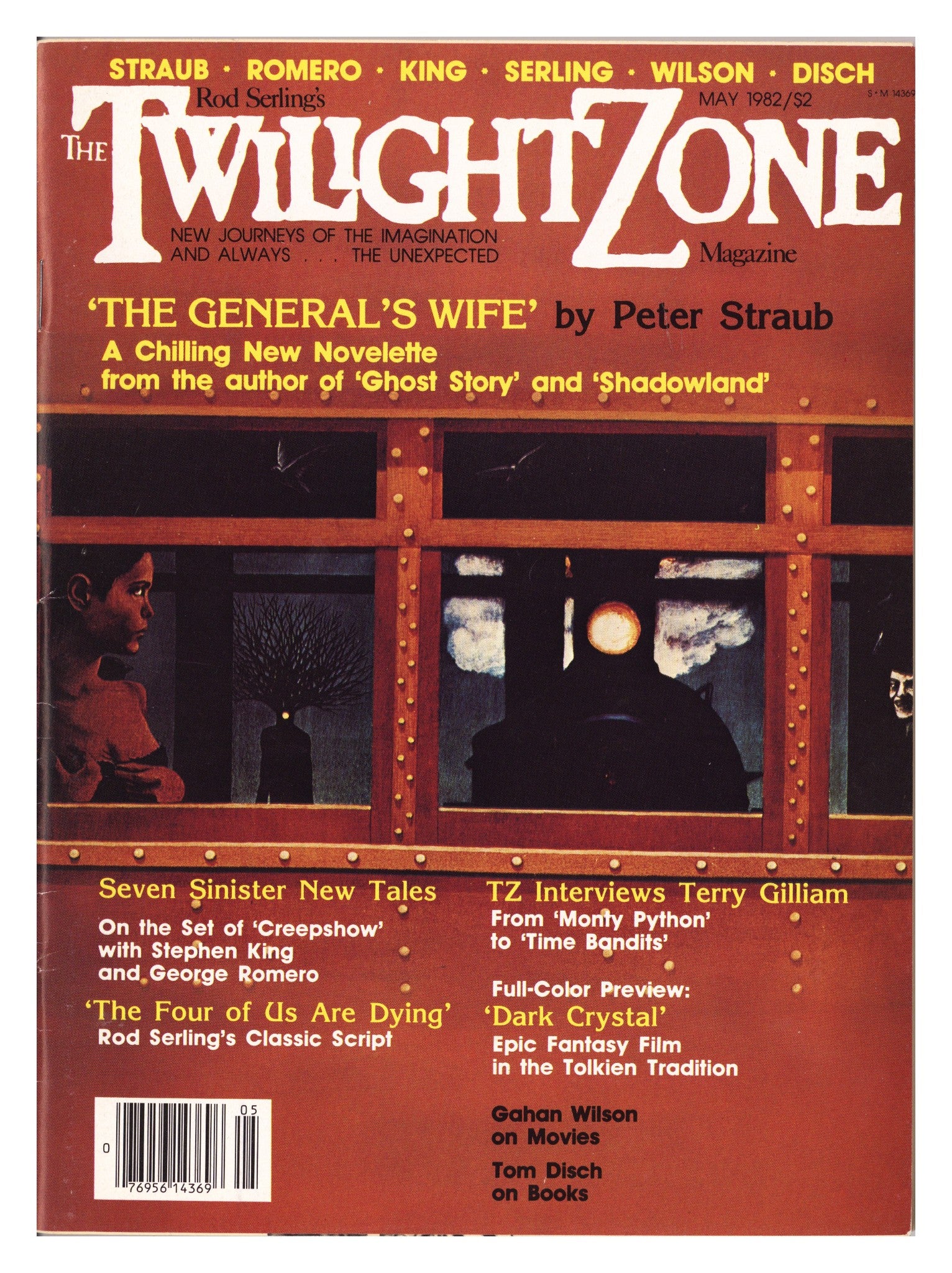 Rod Serling's Twilight Zone Magazine May Mid Grade (1982) 