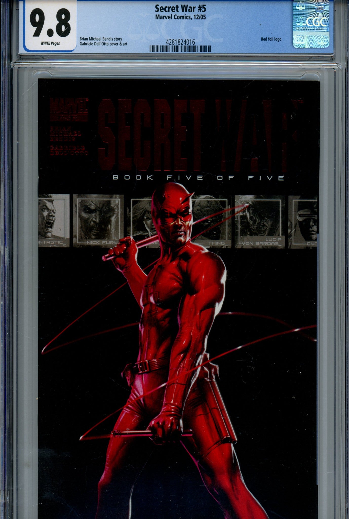 Secret War 5 CGC 9.8 (2005)