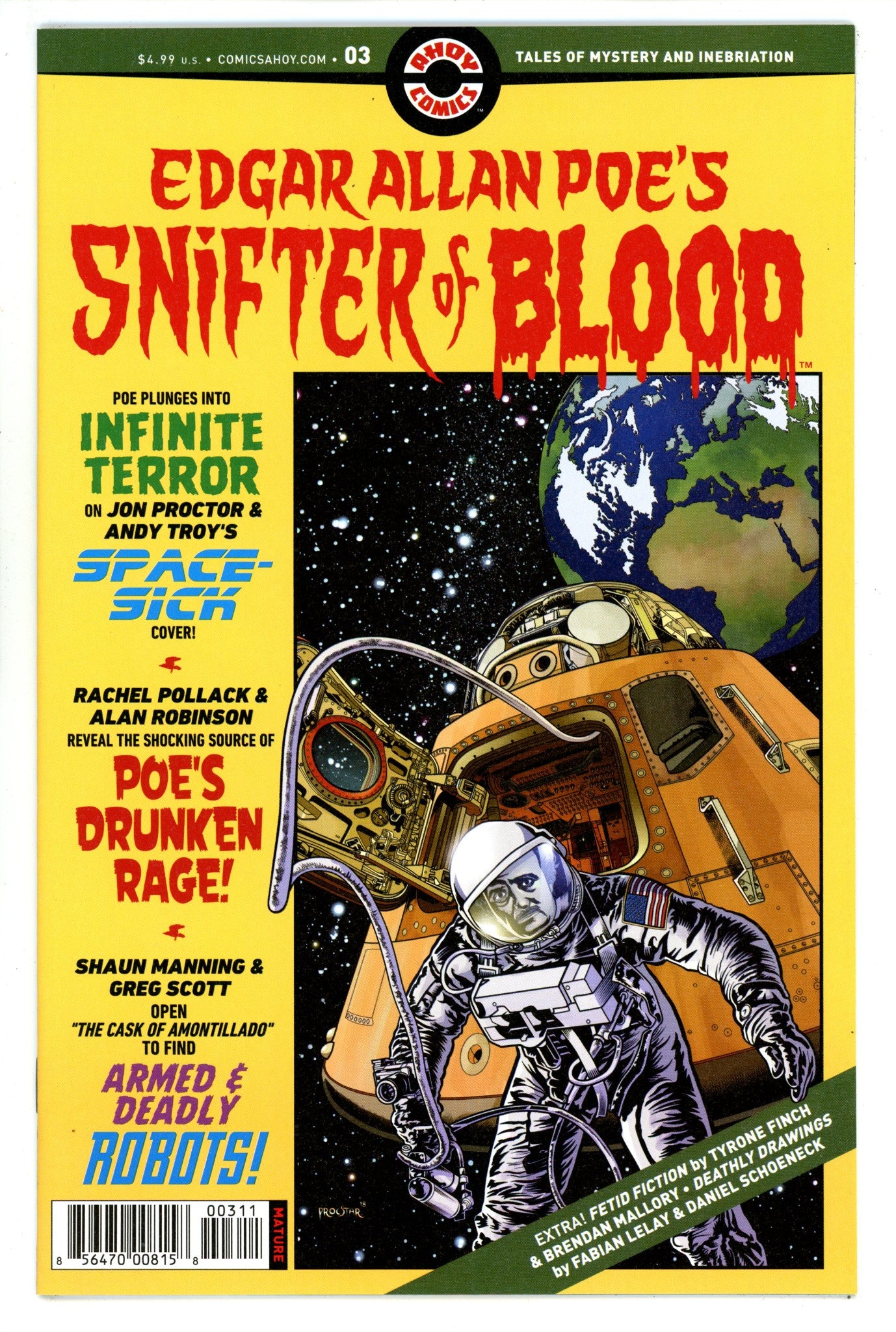 Edgar Allan Poe's Snifter of Blood 3 High Grade (2020) 