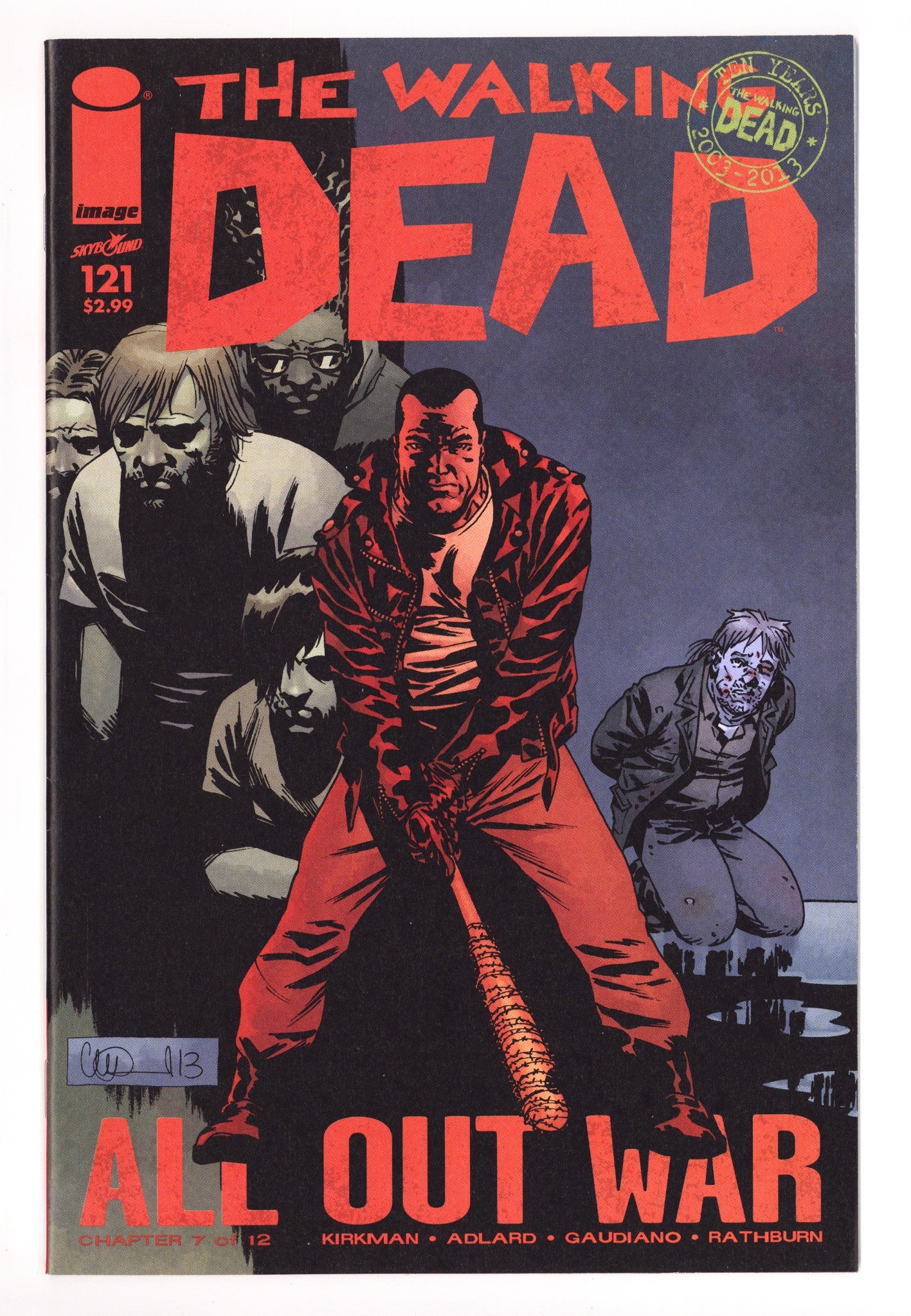 The Walking Dead 121 High Grade (2014) 