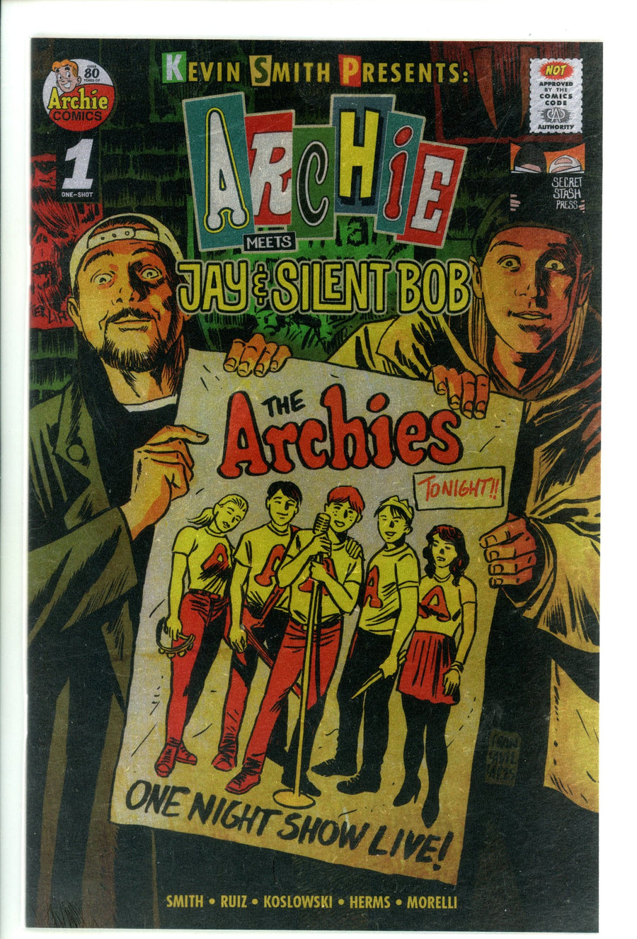 Archie Meets Jay & Silent Bob 1 Francavilla Foil Variant (2025)