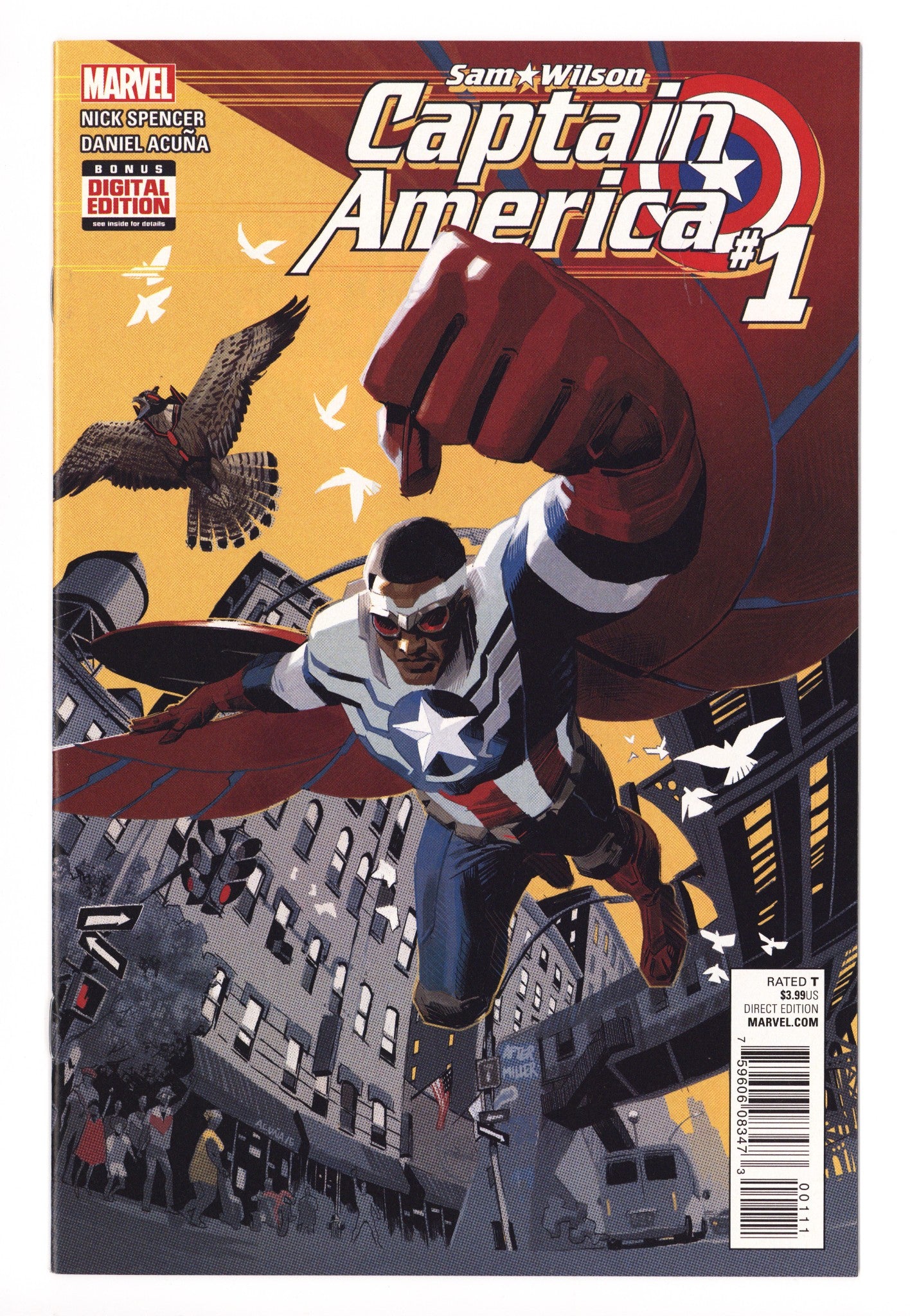 Captain America: Sam Wilson 1 High Grade (2015) 