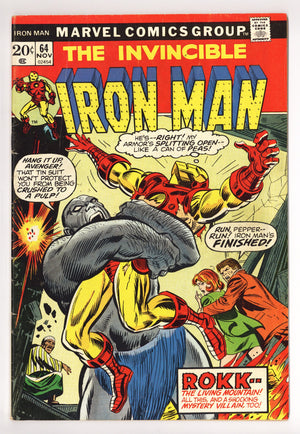 Iron Man Vol 1 64 VG+ (4.5) (1973)