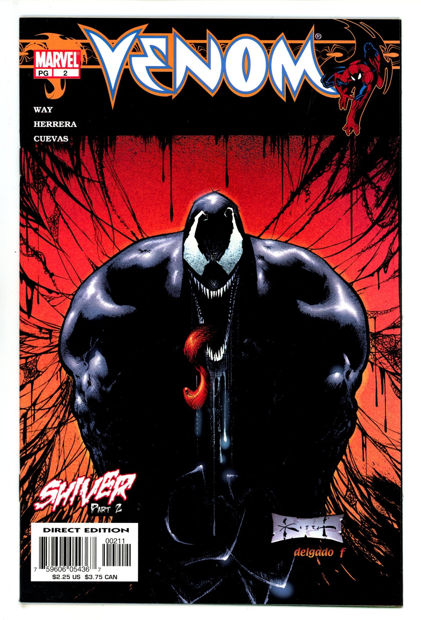 Venom Vol 1 2 NM (9.4) (2003) 