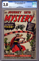Journey into Mystery Vol 1 83 CGC 3.0 (GD/VG) White (1962)  thumbnail