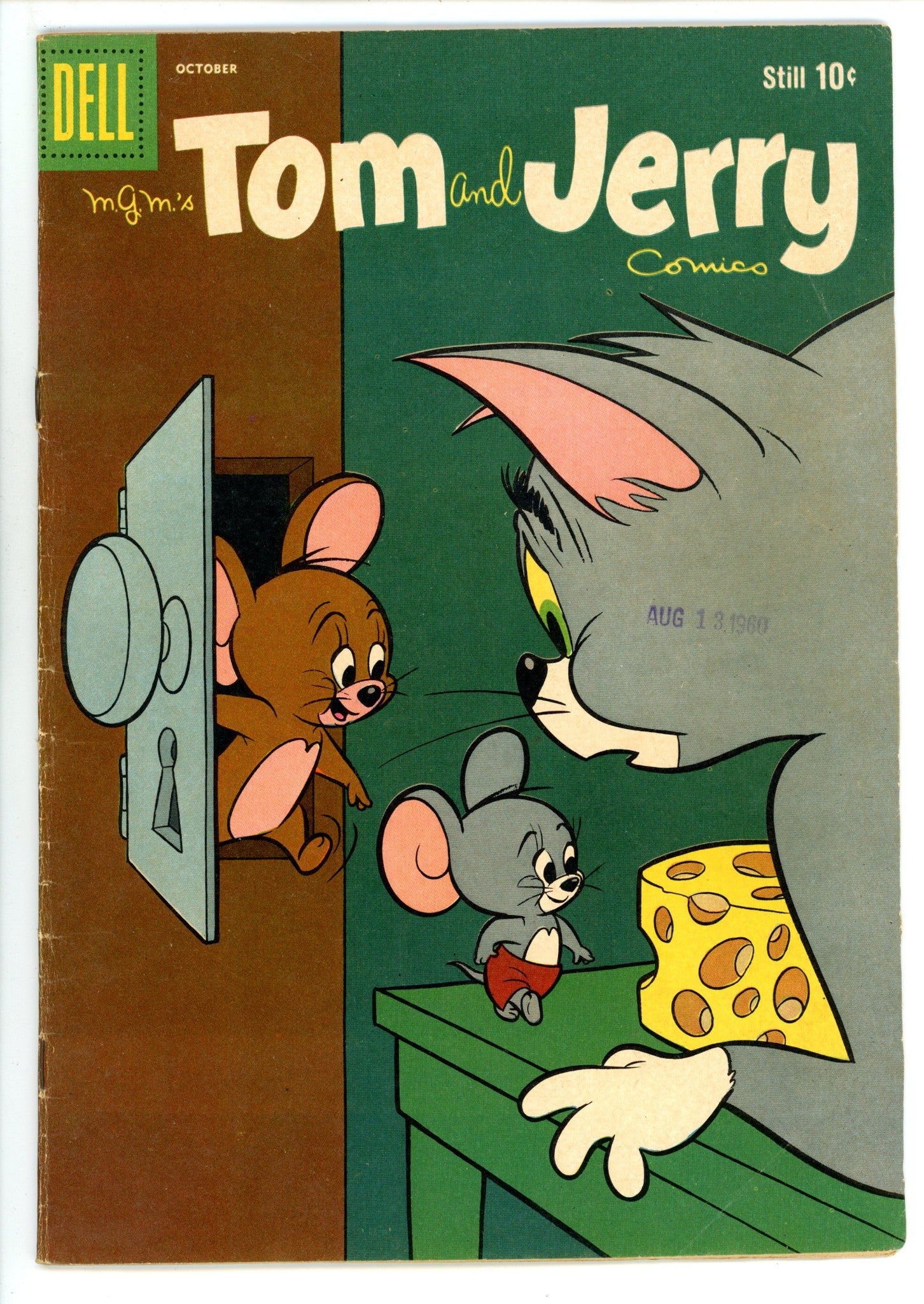 Tom & Jerry Comics 195 VG/FN (5.0) (1960) 
