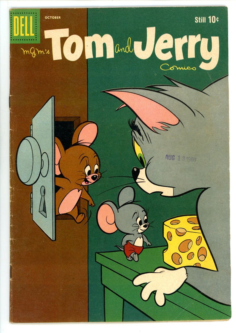 Tom & Jerry Comics 195 VG/FN (5.0) (1960) 