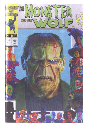 The Monster and The Wolf   1  NM (9.4) /250  (2025) Spears Foil Homage Exclusive Variant  Signed x1 Back Cover Mark Spears