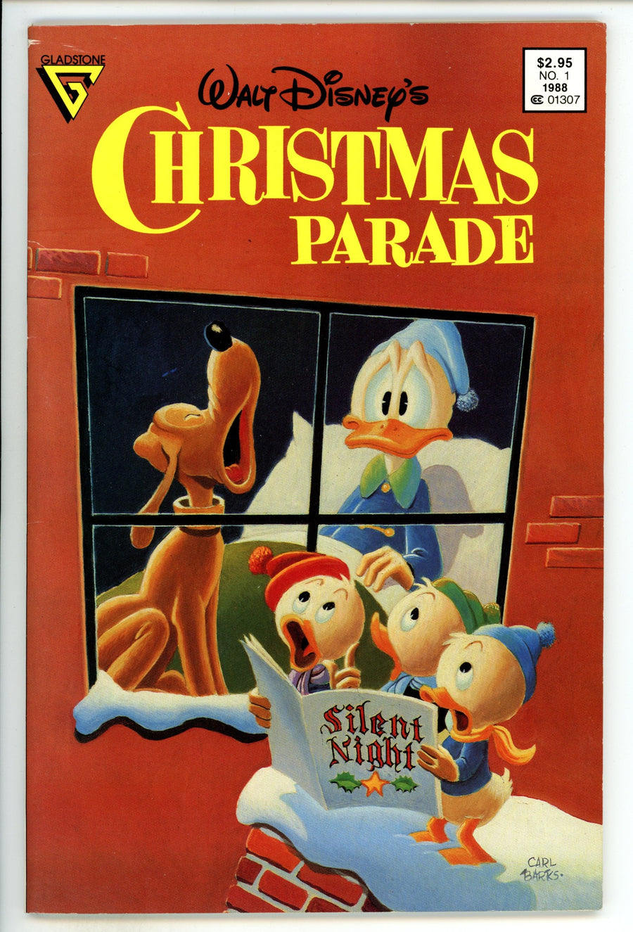 Walt Disney's Christmas Parade 1 Mid Grade (1988) Newsstand 