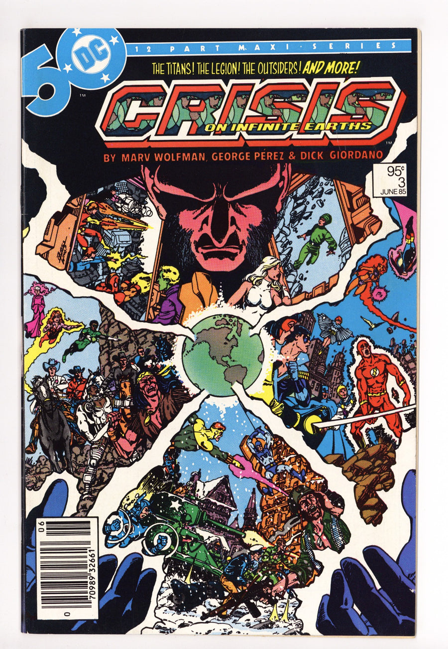Crisis on Infinite Earths 3 VF (8.0) (1985) Canadian Price Variant 