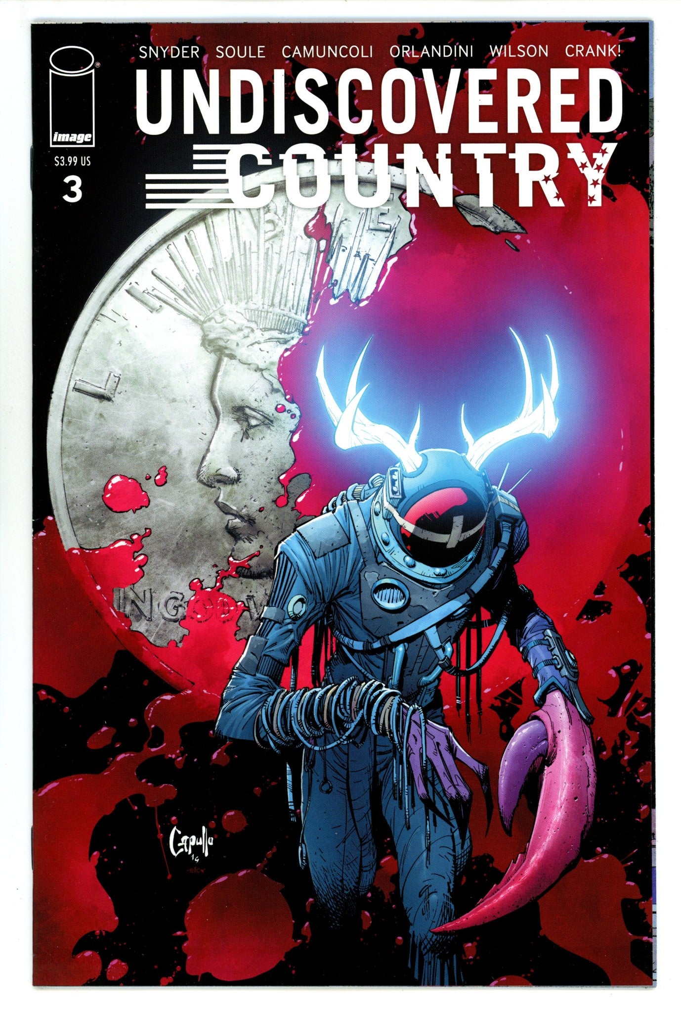 Undiscovered Country 3 Mid Grade (2020) Capullo Variant 