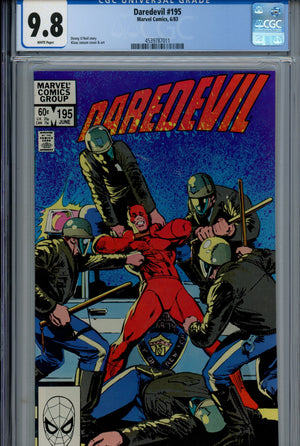Daredevil Vol 1 195 CGC 9.8 (NM/M) (1983) 