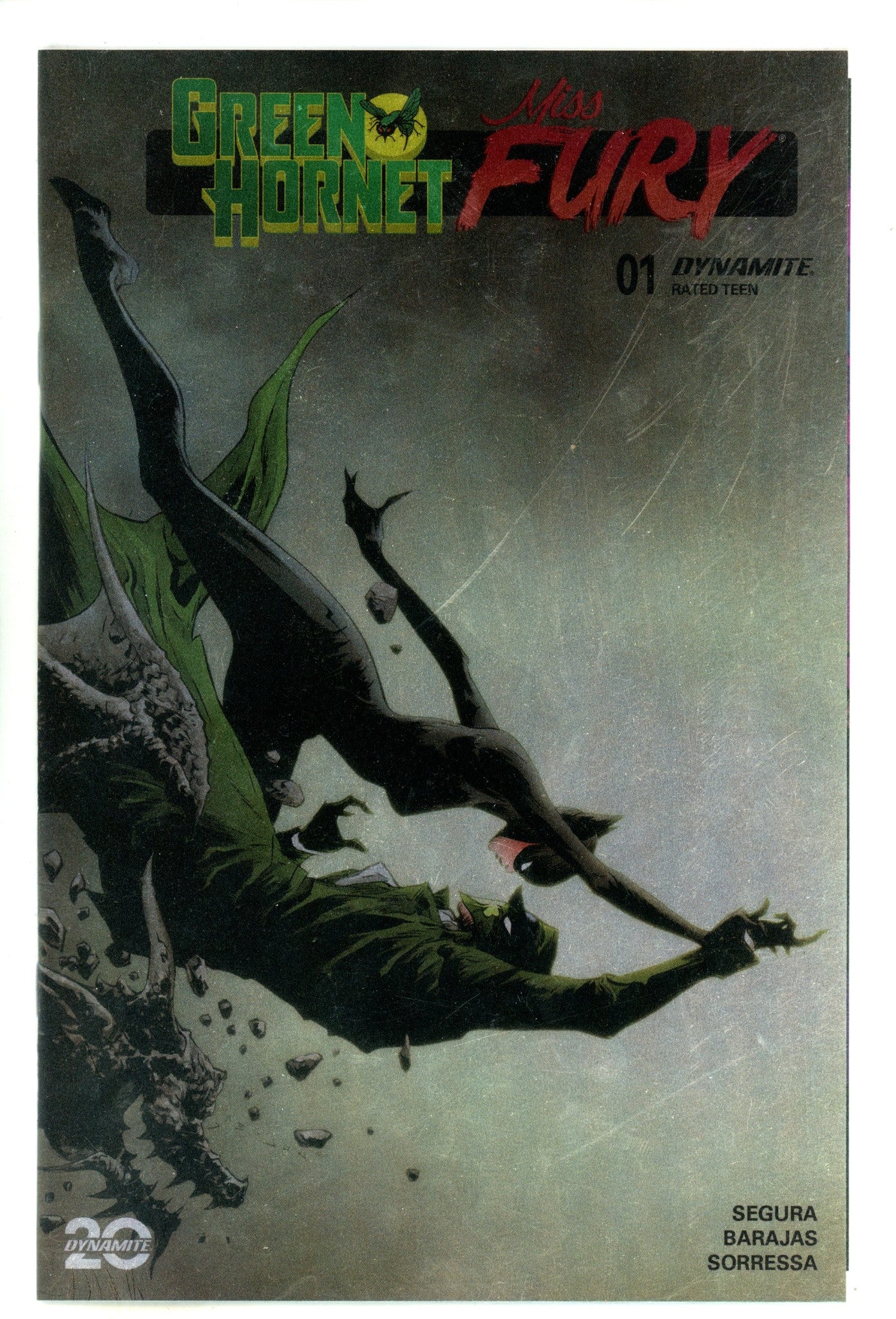 Green Hornet Miss Fury 1 Lee Foil Variant (2025)