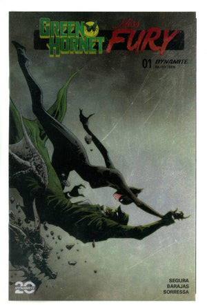 Green Hornet Miss Fury 1 Lee Foil Variant (2025)