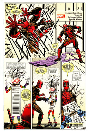Deadpool Vol 5 2 Koblish Variant (2015)