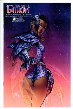 Michael Turner's Fathom Vol 2 2 Turner Jay Company /3000 Exclusive Variant NM (2005)
