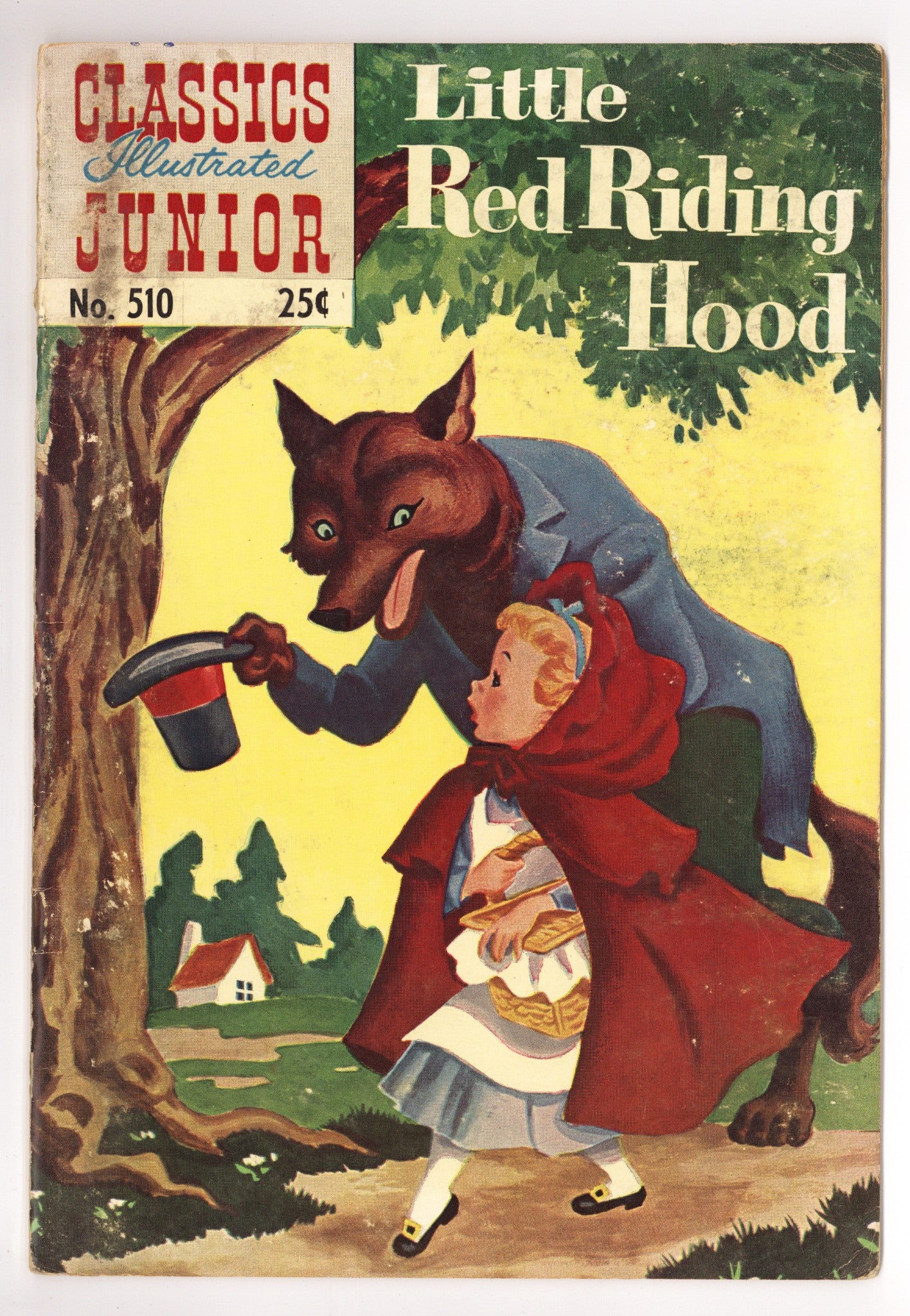 Classics Illustrated Junior 510 Very Low Grade HRN 576 (1954) 