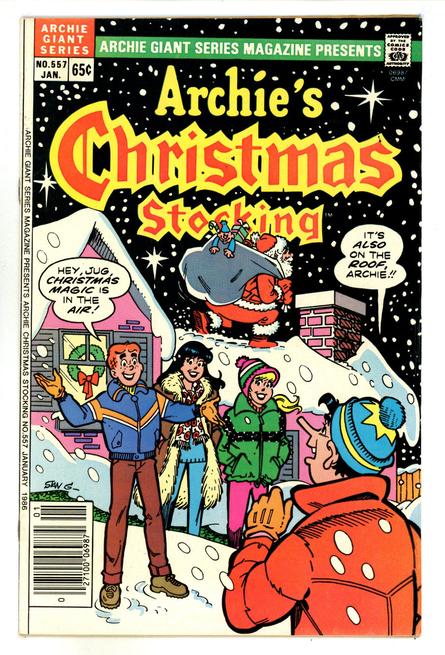 Archie Giant Series Magazine 557 Low Grade (1986) 