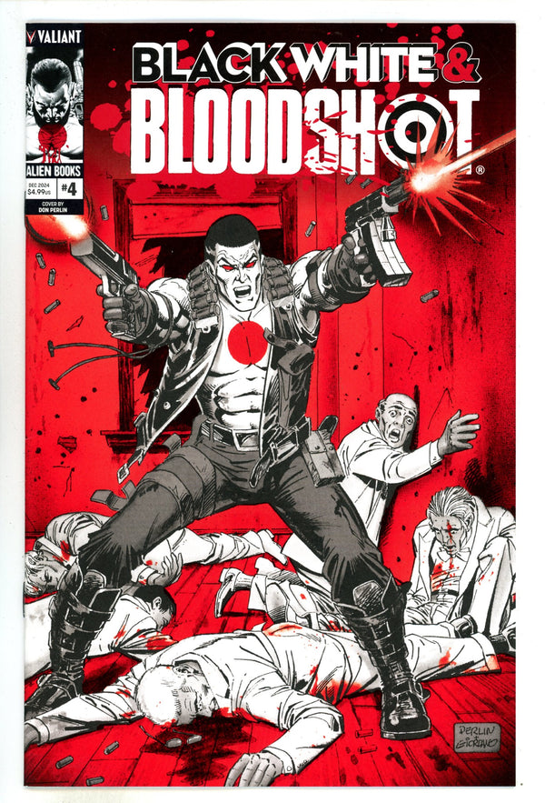 Black White & Bloodshot 4 Perlin Variant (2024)