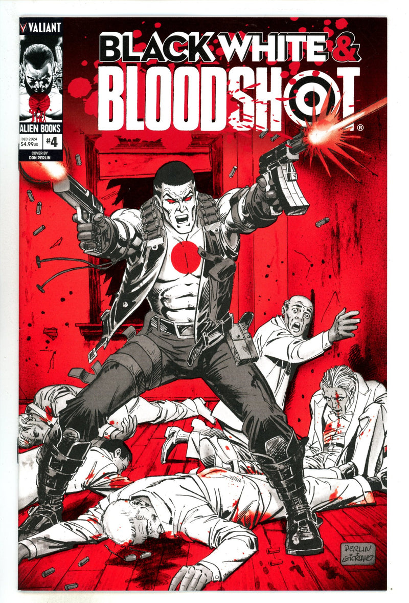Black White & Bloodshot 4 Perlin Variant (2024)